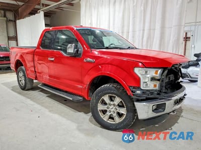 Czwarte zdjęcie samochodu z boku: 2016 FORD F150 SUPER CAB VIN:1FTFX1EFXGFB66963 - miniatura
