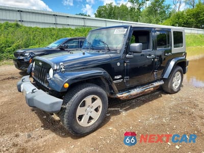 2010 JEEP WRANGLER UNLIMITED SAHARA 1J4BA5H18AL205639 - główne zdjęcie licytacji z USA - miniatura