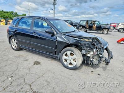 Czwarte zdjęcie samochodu z boku: 2008 KIA SPECTRA5 5 SX VIN:KNAFE161885020087 - miniatura