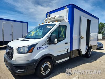 2021 FORD TRANSIT REFRIGERATED BOX TRUCK 1FDBW5Z86MKA80021 - główne zdjęcie licytacji z USA - miniatura