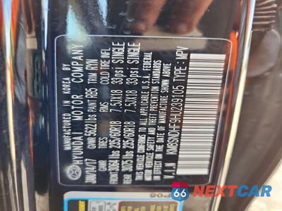 Zdjęcie 13 z 13 samochodu: 2017 HYUNDAI SANTA FE LIMITED VIN:KM8SNDHF9HU239105 - miniatura