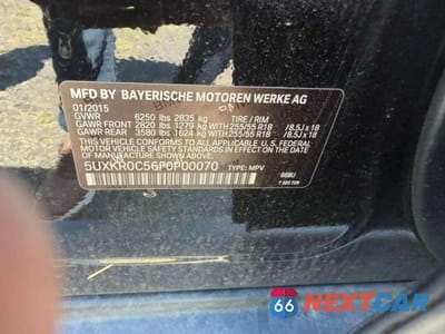 Zdjęcie 11 z 11 samochodu: 2015 BMW X5 XDRIVE35I VIN:5UXKR0C56F0P00070 - miniatura