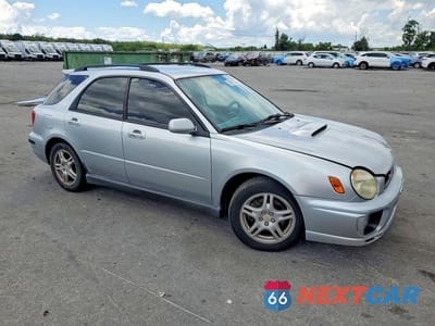 Czwarte zdjęcie samochodu z boku: 2002 SUBARU IMPREZA WRX VIN:JF1GG29692H831097 - miniatura
