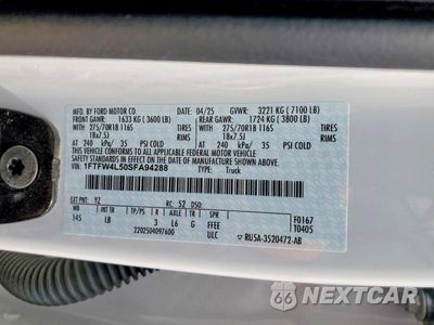 Zdjęcie 12 z 12 samochodu: 2025 FORD F150 TREMOR VIN:1FTFW4L50SFA94288 - miniatura