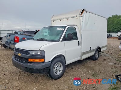 2019 CHEVROLET EXPRESS BOX TRUCK 1GB0GRFG4K1171131 - główne zdjęcie licytacji z USA - miniatura