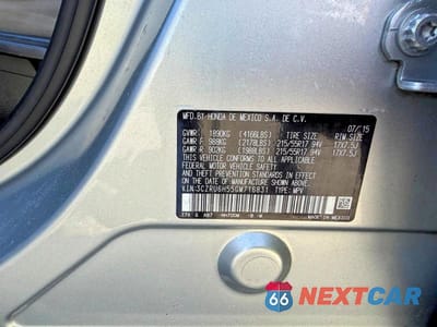 Zdjęcie 10 z 10 samochodu: 2016 HONDA HR-V EX VIN:3CZRU6H55GM716831 - miniatura
