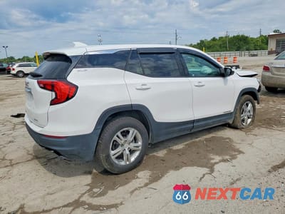 Trzecie zdjęcie samochodu z tyłu: 2020 GMC TERRAIN SLE VIN:3GKALMEV7LL310083 - miniatura