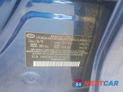 Zdjęcie 12 z 12 samochodu: 2020 HYUNDAI ELANTRA SEL VIN:5NPD84LF7LH575625 - miniatura