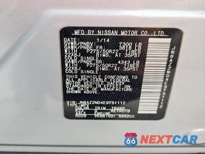 Zdjęcie 14 z 14 samochodu: 2014 INFINITI QX80 BASE VIN:JN8AZ2ND4E9751112 - miniatura