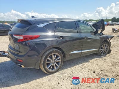 Trzecie zdjęcie samochodu z tyłu: 2022 ACURA RDX TECHNOLOGY VIN:5J8TC1H5XNL007930 - miniatura