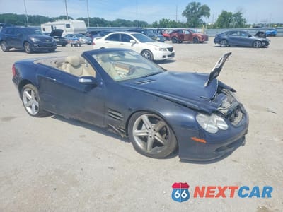 Czwarte zdjęcie samochodu z boku: 2005 MERCEDES-BENZ SL 500 VIN:WDBSK75F05F096790 - miniatura