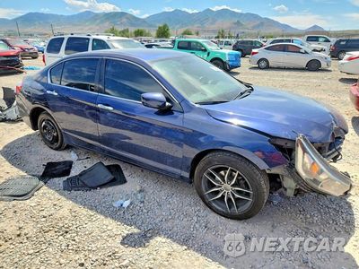 Czwarte zdjęcie samochodu z boku: 2015 HONDA ACCORD LX VIN:1HGCR2F32FA055778 - miniatura