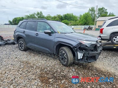 Czwarte zdjęcie samochodu z boku: 2025 SUBARU FORESTER PREMIUM VIN:JF2SLDDC7SH512081 - miniatura