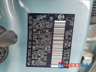 Zdjęcie 12 z 12 samochodu: 2016 TOYOTA PRIUS THREE VIN:JTDKARFU6G3005975 - miniatura