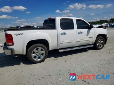 Trzecie zdjęcie samochodu z tyłu: 2013 GMC SIERRA K1500 SLT VIN:3GTP2WE7XDG253880 - miniatura