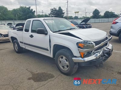 Czwarte zdjęcie samochodu z boku: 2007 CHEVROLET COLORADO VIN:1GCCS19EX78116717 - miniatura