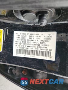 Zdjęcie 12 z 12 samochodu: 2012 ACURA TL VIN:19UUA9F26CA010317 - miniatura