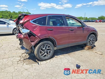 Trzecie zdjęcie samochodu z tyłu: 2016 HONDA CR-V SE VIN:5J6RM4H47GL134212 - miniatura