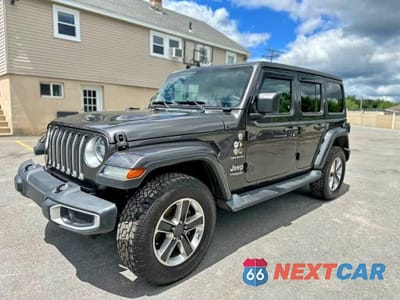 2020 JEEP WRANGLER UNLIMITED SAHARA 1C4HJXEGXLW109016 - główne zdjęcie licytacji z USA - miniatura