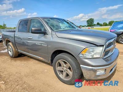 Czwarte zdjęcie samochodu z boku: 2012 DODGE RAM 1500 SLT VIN:1C6RD7LT5CS345891 - miniatura