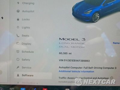Zdjęcie 9 z 12 samochodu: 2019 TESLA MODEL 3 VIN:5YJ3E1EBXKF389863 - miniatura