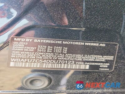 Zdjęcie 12 z 12 samochodu: 2013 BMW 535 XI VIN:WBAFU7C54DDU70123 - miniatura
