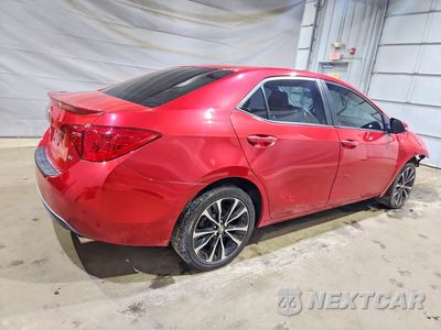 Trzecie zdjęcie samochodu z tyłu: 2019 TOYOTA COROLLA SE VIN:2T1BURHE2KC178258 - miniatura