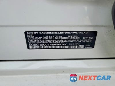 Zdjęcie 13 z 13 samochodu: 2021 BMW X5 XDRIVE40I VIN:5UXCR6C07M9F95160 - miniatura