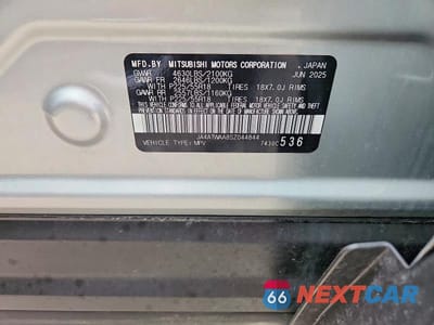 Zdjęcie 13 z 13 samochodu: 2025 MITSUBISHI ECLIPSE CROSS SE VIN:JA4ATWAA8SZ044844 - miniatura