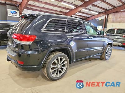 Trzecie zdjęcie samochodu z tyłu: 2018 JEEP GRAND CHEROKEE OVERLAND VIN:1C4RJFCG3JC387871 - miniatura
