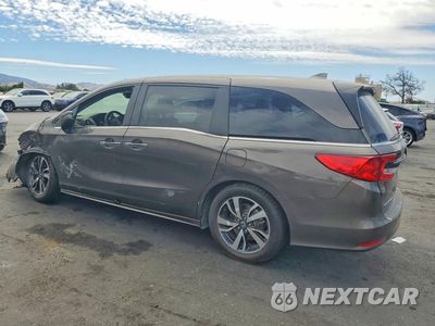 Drugie zdjęcie samochodu z przodu: 2023 HONDA ODYSSEY TOURING VIN:5FNRL6H85PB028366 - miniatura