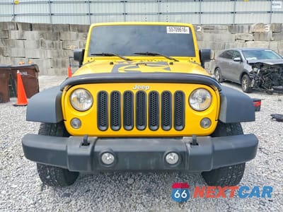 Piąte zdjęcie samochodu w środku: 2015 JEEP WRANGLER SPORT VIN:1C4AJWAG4FL669976 - miniatura