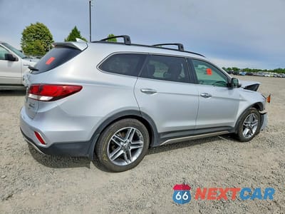 Trzecie zdjęcie samochodu z tyłu: 2017 HYUNDAI SANTA FE LIMITED ULTIMATE VIN:KM8SRDHF0HU216624 - miniatura