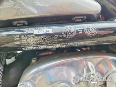 Zdjęcie 9 z 9 samochodu: 2004 HARLEY-DAVIDSON VRSCB VIN:1HD1HBZ144K809286 - miniatura