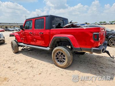 Drugie zdjęcie samochodu z przodu: 2022 JEEP GLADIATOR OVERLAND VIN:1C6HJTFGXNL143623 - miniatura