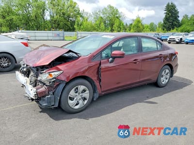2014 HONDA CIVIC LX 19XFB2F56EE207588 - główne zdjęcie licytacji z USA - miniatura