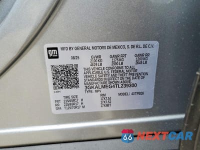 Zdjęcie 12 z 12 samochodu: 2026 GMC TERRAIN ELEVATION VIN:3GKALMEG4TL239300 - miniatura