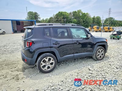 Trzecie zdjęcie samochodu z tyłu: 2019 JEEP RENEGADE LIMITED VIN:ZACNJBD15KPJ94309 - miniatura