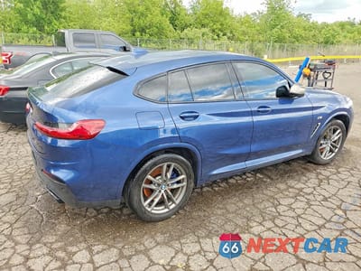 Trzecie zdjęcie samochodu z tyłu: 2019 BMW X4 M40I VIN:5UXUJ5C58KLJ63868 - miniatura