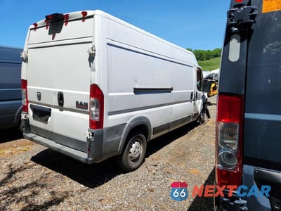 Trzecie zdjęcie samochodu z tyłu: 2018 RAM PROMASTER 2500 2500 HIGH VIN:3C6TRVDG0JE154926 - miniatura