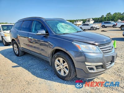 Czwarte zdjęcie samochodu z boku: 2014 CHEVROLET TRAVERSE LT VIN:1GNKRGKD0EJ113186 - miniatura