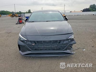 Piąte zdjęcie samochodu w środku: 2022 HYUNDAI ELANTRA N BASE VIN:KMHLW4AK2NU002296 - miniatura
