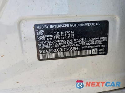 Zdjęcie 12 z 12 samochodu: 2020 BMW 540 XI VIN:WBAJS3C08LCE05666 - miniatura