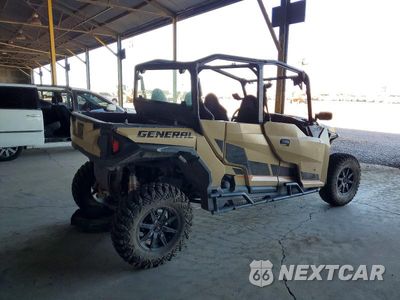 Czwarte zdjęcie samochodu z boku: 2021 POLARIS GENERAL XP UTILITY VEHICLE VIN:3NSGMD993MH651855 - miniatura