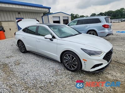 Czwarte zdjęcie samochodu z boku: 2020 HYUNDAI SONATA LIMITED VIN:5NPEH4J25LH047960 - miniatura
