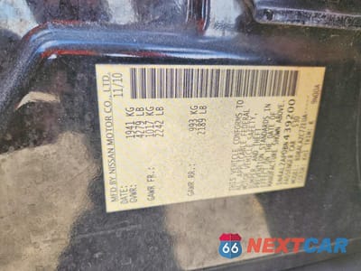 Zdjęcie 12 z 12 samochodu: 2011 NISSAN ALTIMA 2.5 VIN:1N4AL2AP0BN439200 - miniatura