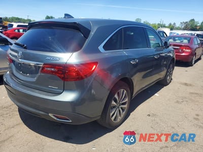 Trzecie zdjęcie samochodu z tyłu: 2015 ACURA MDX TECHNOLOGY VIN:5FRYD4H49FB011819 - miniatura