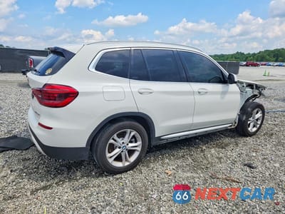 Trzecie zdjęcie samochodu z tyłu: 2021 BMW X3 XDRIVE30I VIN:5UXTY5C05M9E47893 - miniatura