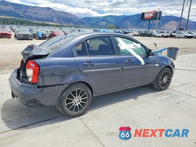 Trzecie zdjęcie samochodu z tyłu: 2007 HYUNDAI ACCENT GLS VIN:KMHCN46C37U136855 - miniatura