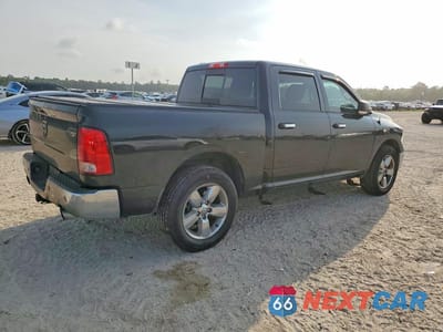 Trzecie zdjęcie samochodu z tyłu: 2018 RAM 1500 SLT VIN:1C6RR6LM8JS354067 - miniatura